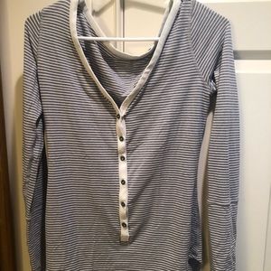 Lululemon Awesoma Henley Long Sleeve Shirt